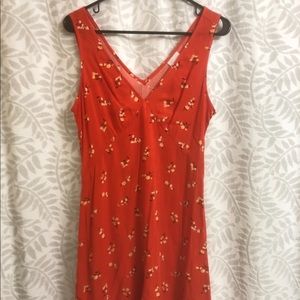 ABOUND Orange Sundress